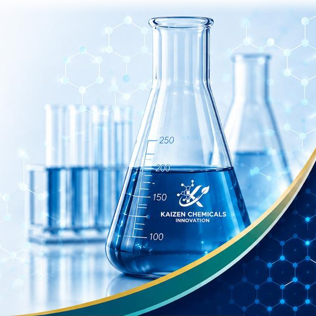 Laboratory beakers and flask